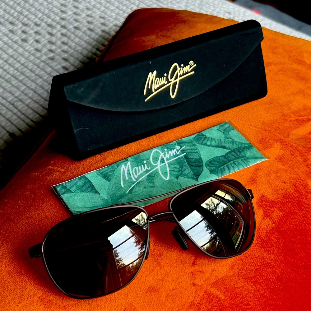 Maui Jim Castles Aviator Unisex Sunglasses